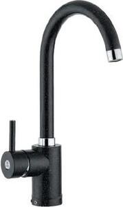 Plados Rubinetto Cucina Miscelatore Monocomando in Ultragranit colore Black Matt UG70 - POLYTEK10