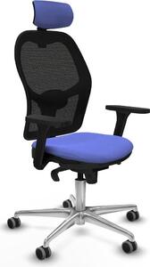 Sedia da ufficio con poggiatesta Jorquera Piqueras y Crespo 3D086G2 Azzurro