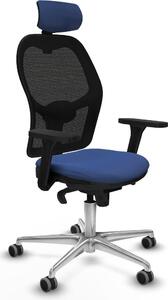Sedia da ufficio con poggiatesta Jorquera Piqueras y Crespo 3D086G2 Blu marino