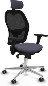 Sedia da ufficio con poggiatesta Jorquera Piqueras y Crespo 3D086G2 Grigio scuro