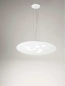 Luna s GeaLuce lampadario moderno LED 60x72,5 cm bianco o tortora