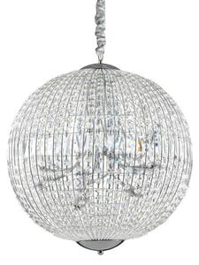 Ideal Lux Luxor SP12 lampadario classico per soggiorno in cristallo molato G9