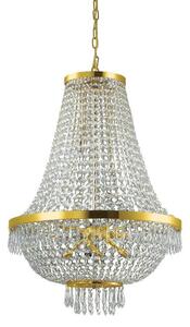 Ideal Lux Caesar SP12 lampadario classico con elementi decorativi in cristallo molato G9