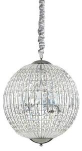 Ideal Lux Luxor SP6 lampadario classico per soggiorno in cristallo molato G9