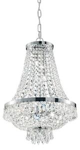 Ideal Lux Caesar SP9 lampadario classico con elementi decorativi in cristallo molato G9