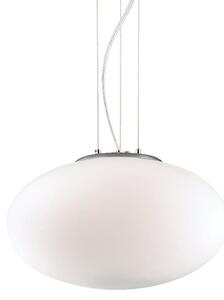 Ideal Lux Candy SP1 D40 lampadario sospensione moderno in vetro soffiato bianco E27 60W