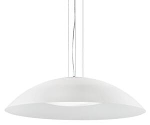 Ideal Lux Lena SP3 D74 lampadario moderno in vetro bianco E27 60W