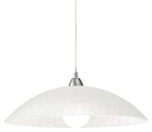 Ideal Lux Lana SP1 D50 lampadario moderno bianco serigrafato E27 60W
