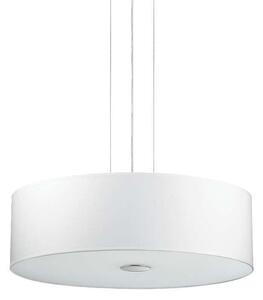 Ideal Lux Woody SP4 lampadario moderno soggiorno con paralume in pvc E27 60W