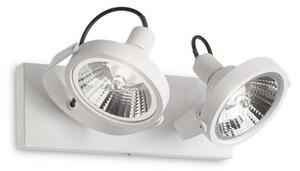 Ideal Lux Glim PL2 lampade da parete e da soffitto led con diffusori orientabili GU10