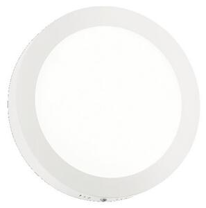 Ideal Lux Universal D22 Round applique bianca con diffusore a led