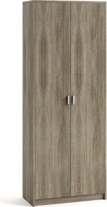 Armadio 2 porte TOLLY – Quercia Sonoma – H195 cm