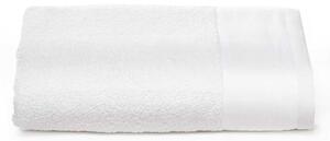 Telo Spugna Asciugamano 60x110 cm con Balza in Raso Garrini Hope Bianco