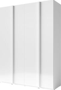 Armadio 4 Porte 180cm collezione VERONA. Colore bianco lucido