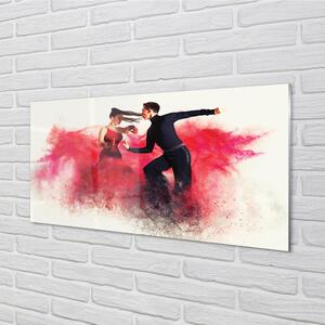 Rivestimento parete cucina Gente di fumo rosso 100x50 cm
