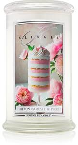 Kringle Candle Chiffon Parfait & Peony candela profumata 623 g