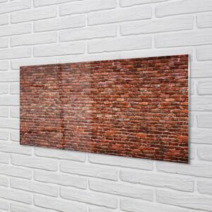 Pannello paraschizzi cucina Muro di mattoni di pietra 100x50 cm