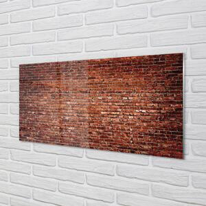 Pannello paraschizzi cucina Muro di mattoni d'epoca 100x50 cm