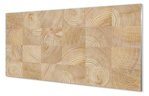 Rivestimento parete cucina Cubi di venature del legno 100x50 cm