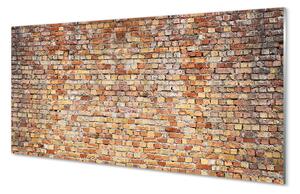Pannello paraschizzi cucina Muro di pietra di mattoni 125x50 cm