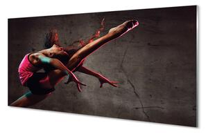 Quadro su vetro acrilico Donna 100x50 cm 2 appendini