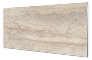 Quadro acrilico Marmo di cemento in pietra 100x50 cm 2 appendini