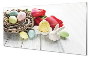 Rivestimento parete cucina Uova di tulipani 100x50 cm