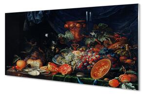 Pannello paraschizzi cucina Natura morta di frutta 100x50 cm