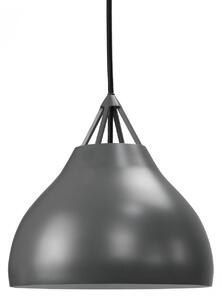 Lampada a sospensione Pyra di Dyberg Larsen, Ø 23 cm, grigio, metallo