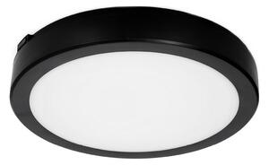 Plafoniera LED da bagno con sensore NAIROS LED/18W/230V IP65 nero + +TC