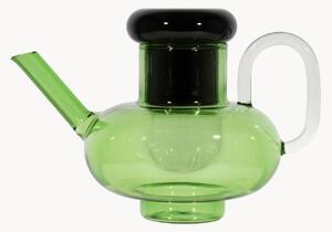 Teiera in vetro borosilicato fatta a mano Bump, 1 L