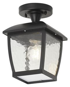 Plafoniera classica nera IP44 - Leuven
