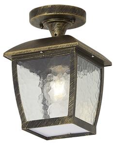 Plafoniera classica oro antico IP44 - Leuven