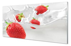 Rivestimento parete cucina Latte di fragole 100x50 cm