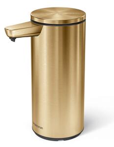 Dispenser per sapone automatico oro lucido in acciaio 266 ml – simplehuman
