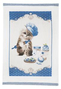 Strofinaccio spugna Gatto 50x70 cm