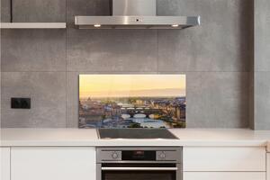 Rivestimento parete cucina Italia Panorama di alba 100x50 cm