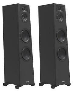 Indiana Line Lira 6 Black Coppia Casse Pavimento 200W 3vie T2,8 M12 2xW17,5 BassReflex