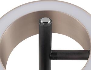 Brilliant Lampada da tavolo a LED Axion, dimmerabile, Marrone / Ruggine, Soggiorno / Sala da pranzo, Metallo, Moderno, Lampada da tavolo LED