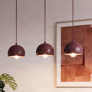 Lampada a sospensione Sool Luminex, dimmerabile, Rosso, Soggiorno / Sala da pranzo, Metallo, Lampada a sospensione