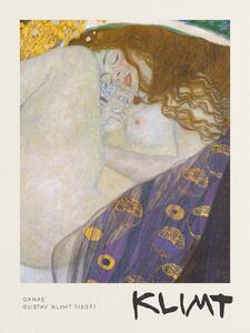 Stampa artistica Danae - Gustav Klimt, (30 x 40 cm)