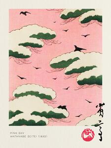 Riproduzione Pink Sky - Watanabe Seitei, (30 x 40 cm)