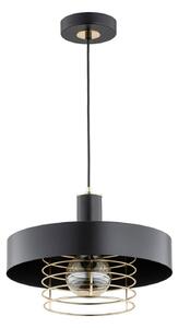 Alfa Lampada sospensione Beryt Pro di metallo nero/oro