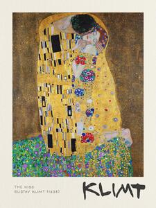 Stampa artistica The Kiss - Gustav Klimt, (30 x 40 cm)
