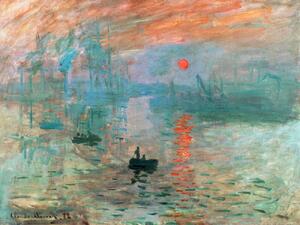 Stampa artistica Impression Sunrise - Claude Monet, (40 x 30 cm)