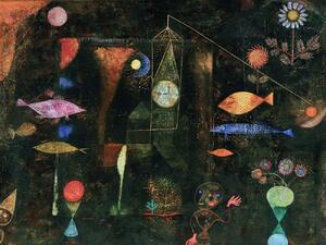 Riproduzione Fish Magic - Paul Klee, (40 x 30 cm)