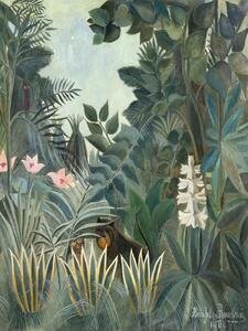 Stampa artistica The Equatorial Jungle - Henri Rousseau, (30 x 40 cm)