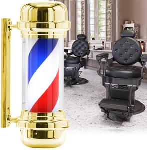 Plafon colonna lampada LED barbershop insegna pubblicitaria salone 68cm