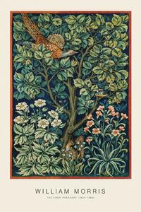 Stampa artistica The Cock Pheasant Special Edition Classic Vintage Pattern - William Morris, (26.7 x 40 cm)
