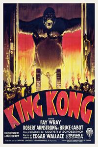 Stampa artistica King Kong Fay Wray Retro Movie, (26.7 x 40 cm)
